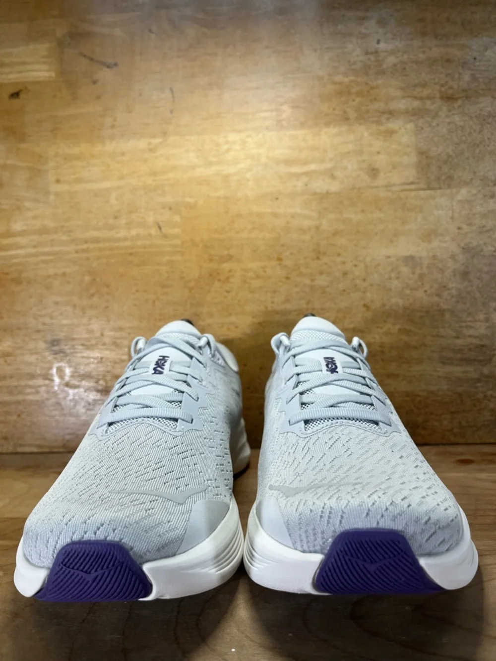 NEW Hoka One One Solimar 2 Womens Sz 10.5 Training Shoes Sneakers Grayish-Purple - Picture 2 of 9